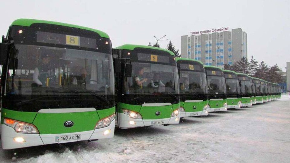 Автобусный парк открыли к Новому году в Семее