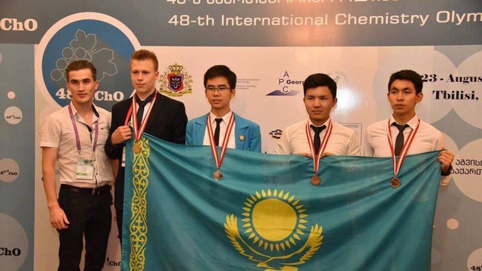 Казахстанец второй год подряд становится призёром Менделеевской олимпиады