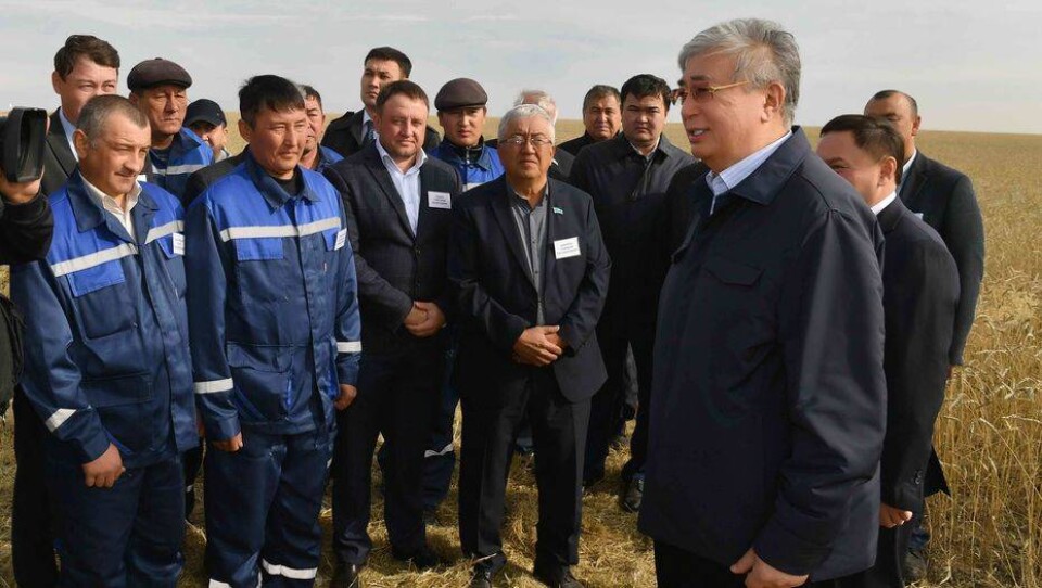 Касым-Жомарт Токаев встретился с аграриями Акмолинской области