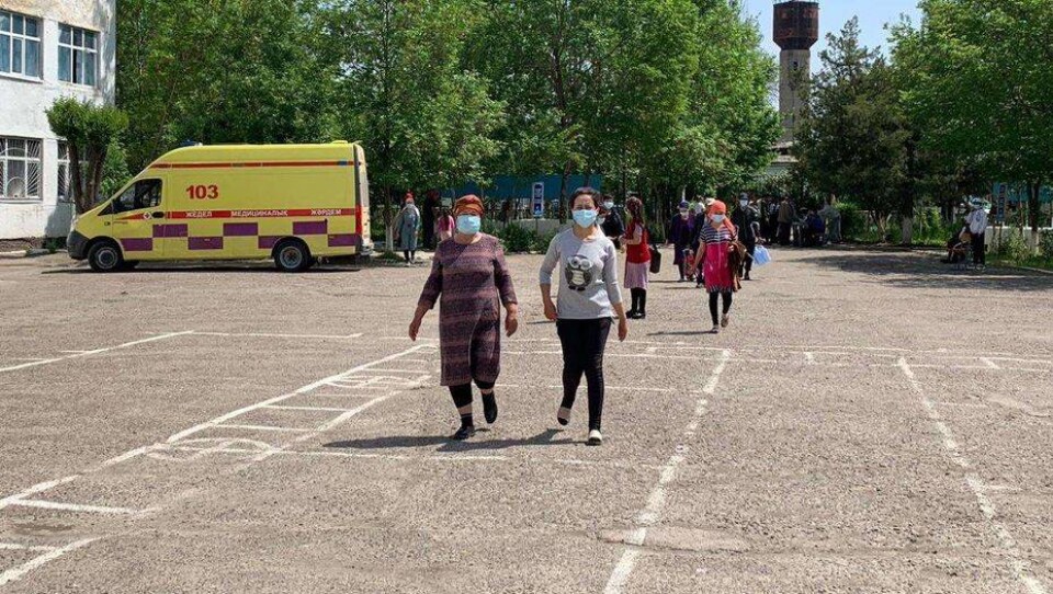 В больнице Мактааральского района, где объявили ЧС из-за угрозы затопления, нет пациентов с Covid-19