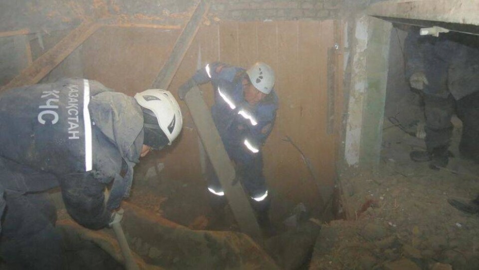 Колыбель спасла малыша от смерти при взрыве газа в Шымкенте