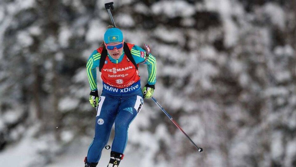Биатлонистка Галина Вишневская выиграла вторую бронзу на чемпионате мира