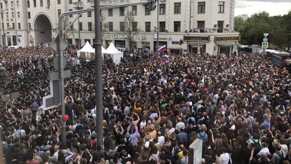 Митинги в России: задержаны Навальный и полторы тысячи его сторонников