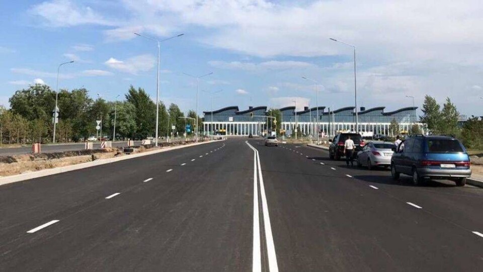 В Нур-Султане открыли дорогу в аэропорт