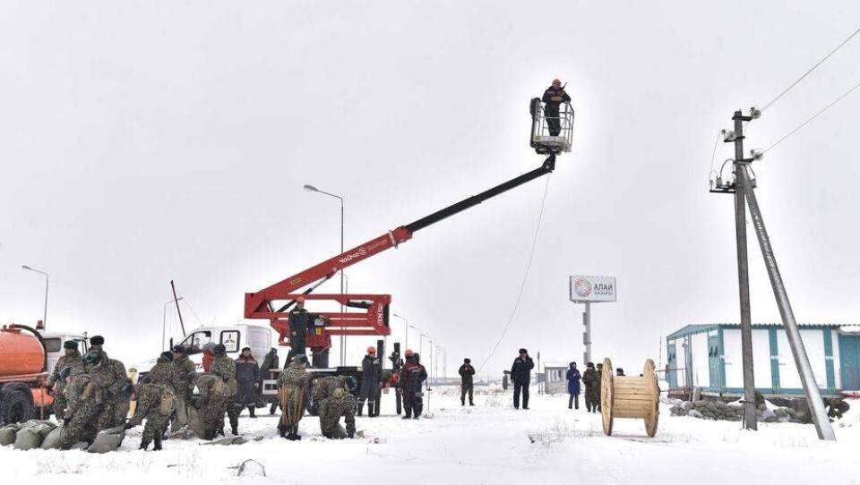 Казахстанские спасатели отрепетировали свои действия перед паводками 2019 года. Фоторепортаж