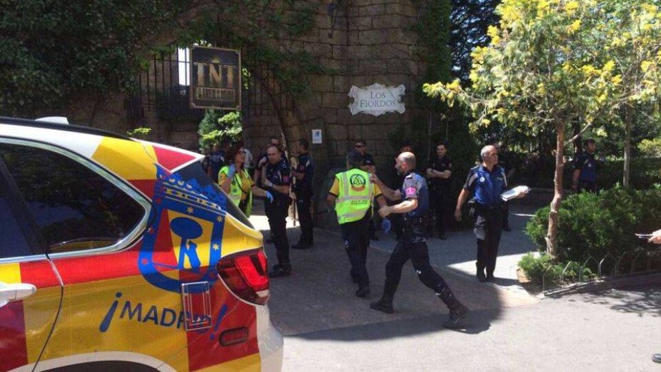 Более 25 человек пострадали на аттракционе в Мадриде