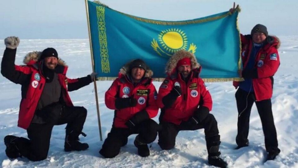 Казахстанская экспедиция на лыжах дойдёт до Южного полюса