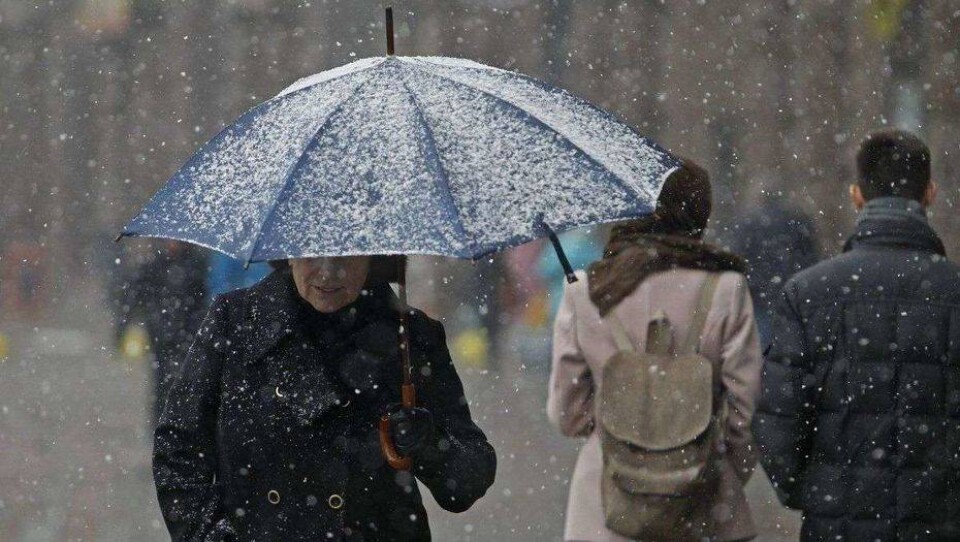 Снег и дожди пройдут на большей части страны 9 ноября
