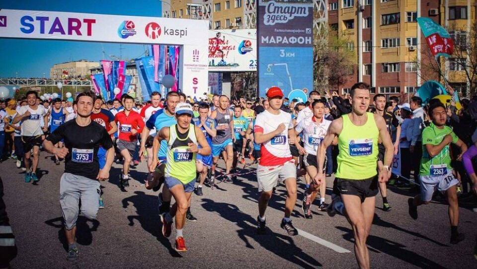 В Алматы перекроют часть дорог в день проведения марафона