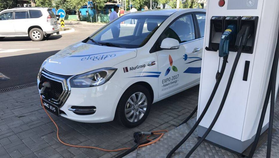 В Астане открылась АЗС для электромобилей, которая заряжает в 48 раз быстрее обычных