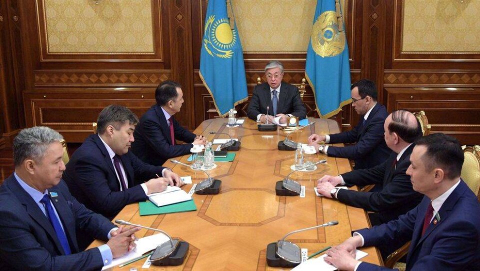 Токаев принял в Акорде представителей политических партий Казахстана