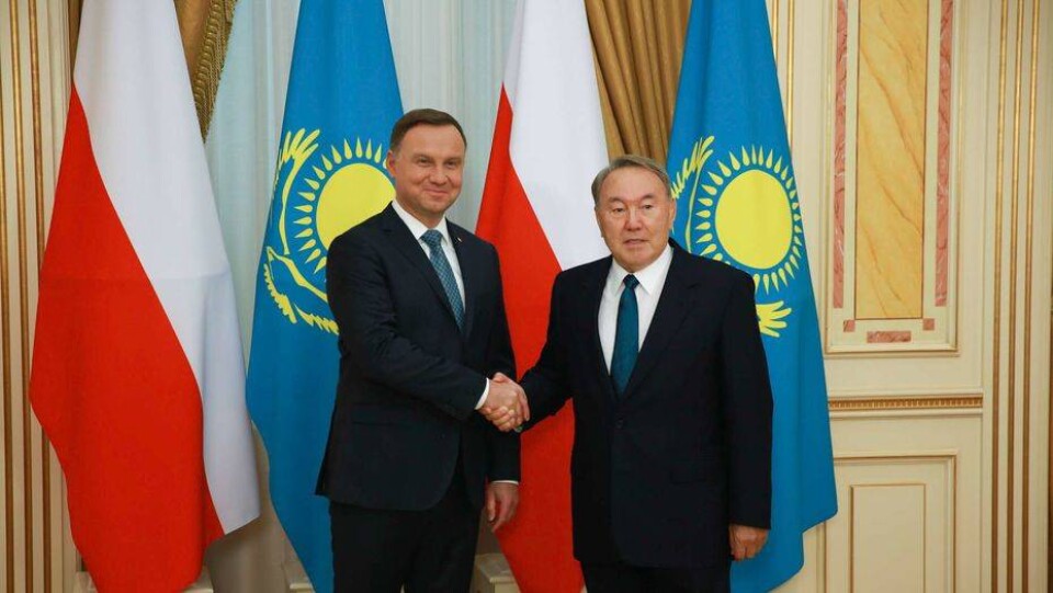 Назарбаев назвал Казахстан надёжным плацдармом для Польши по торговле с ЦА