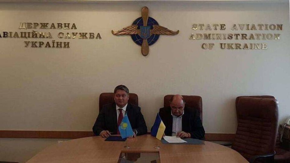 Казахстан и Украина договорились о праве на 16 регулярных рейсов в неделю между странами