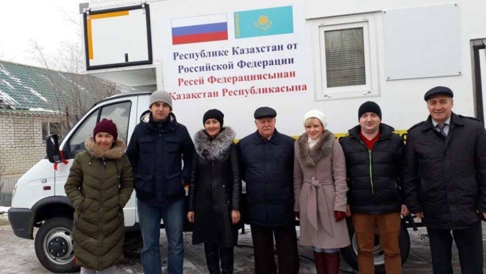 Для профилактики чумы Россия подарила Казахстану мобильную лабораторию