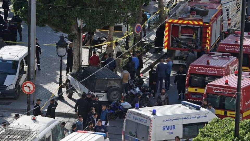 Смертница подорвала себя в центре столицы Туниса, 20 человек ранены