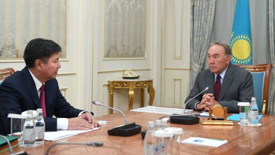 Нурсултан Назарбаев принял в Акорде Жакипа Асанова 