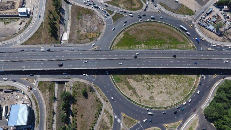 В Алматы открыли развязку на Северном кольце