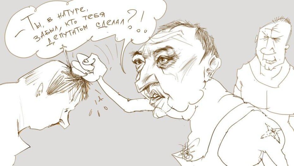 Рисунок Ибрагима Кубекова