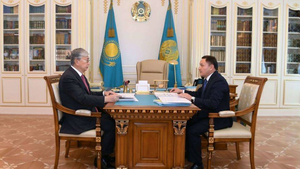 Аким Акмолинской области доложил президенту о подготовке к форуму Казахстана и России