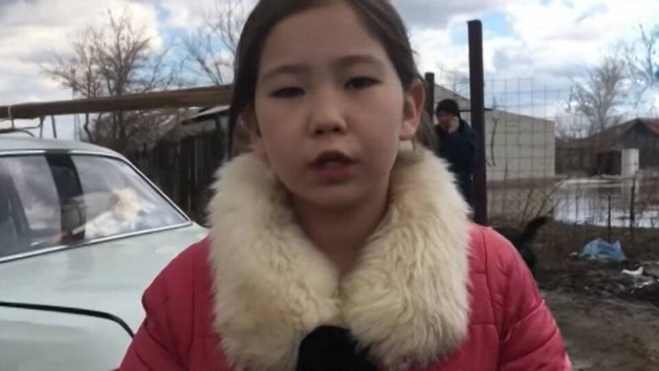 10-летняя девочка, пострадавшая от потопа в Актобе, обратилась к властям