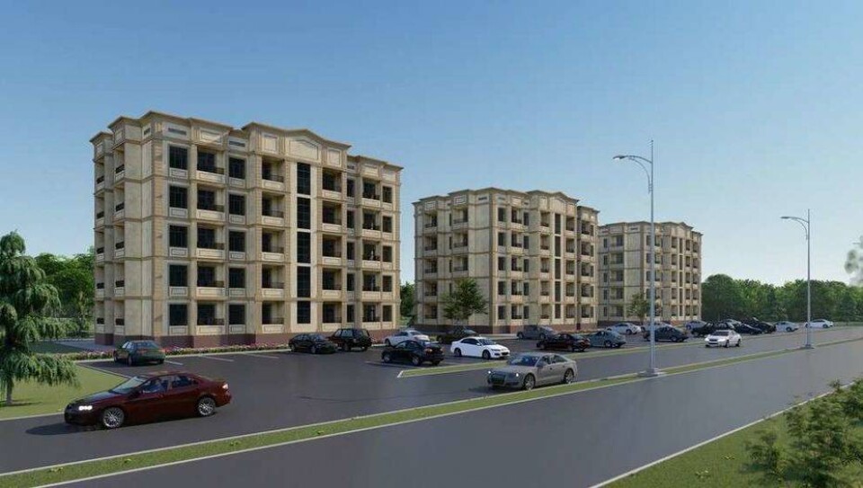 Новый микрорайон строят в центре Туркестана