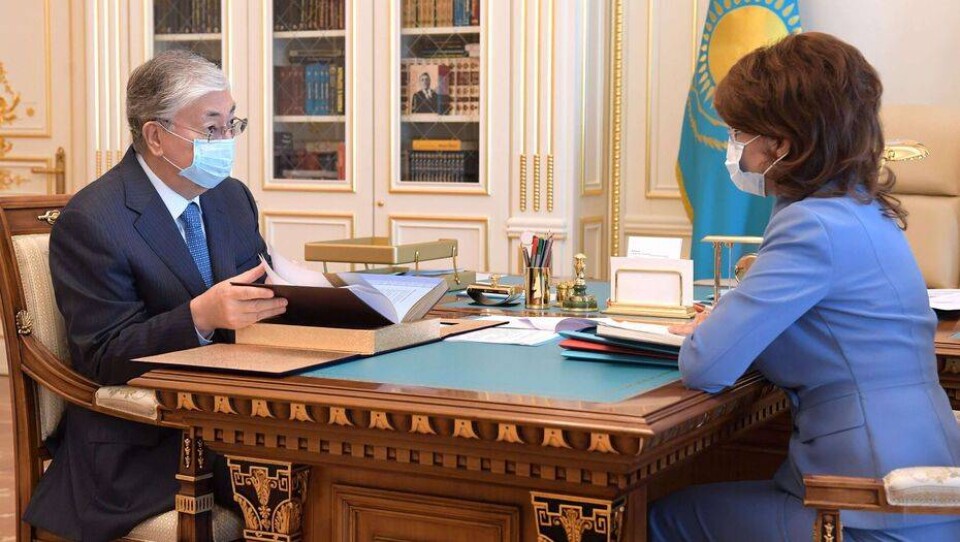Президент принял главу МИОР Аиду Балаеву