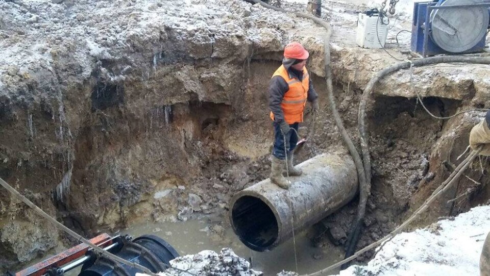 Крупная авария на магистральном водоводе произошла в Караганде