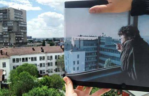 Виктор Цой попал на улицы современного Алматы благодаря двум креативным фотографам