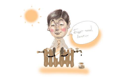 Рисунок Ибрагима Кубекова