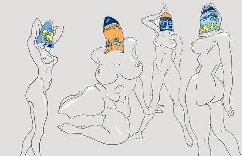 Рисунок Ибрагима Кубекова