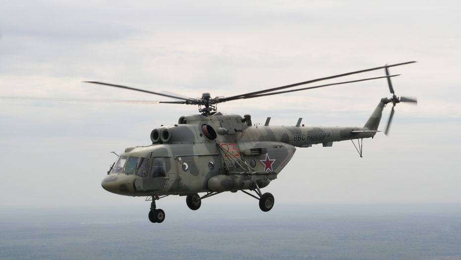 В Сирии сбили российский вертолёт Ми-8