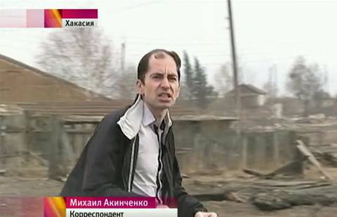 Корреспондент Первого канала поджёг траву ради удачного репортажа