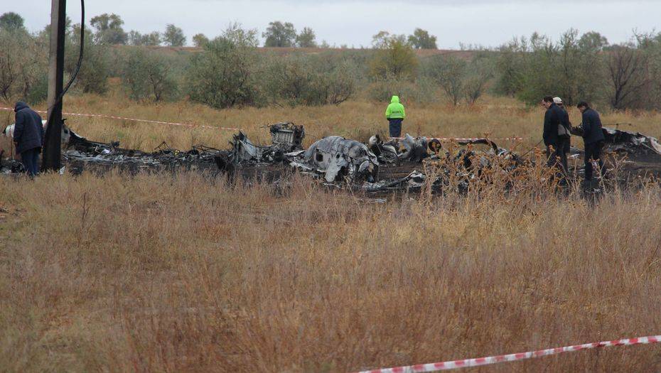 Владелец участка, на который упал Ан-28: Самолёт загорелся, ещё не коснувшись земли