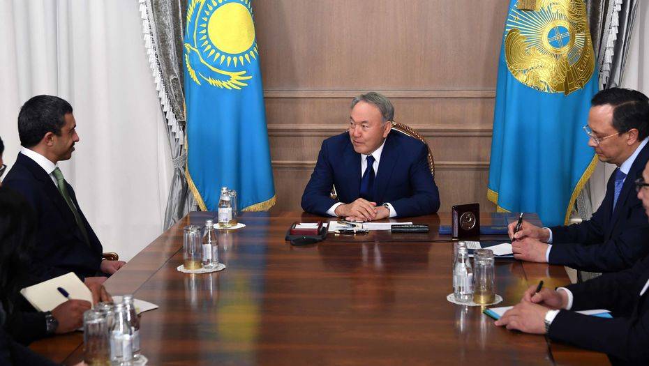 Назарбаев: 2017 год будет ознаменован началом нового этапа сотрудничества с ОАЭ