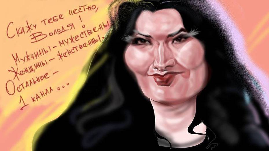 Рисунок Ибрагима Кубекова