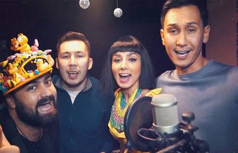 Скриншот с клипа