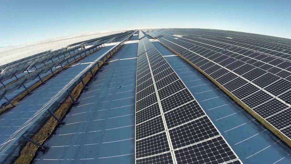 Солнечная электростанция мощностью “Бурное Солар-1” в Жамбылской области