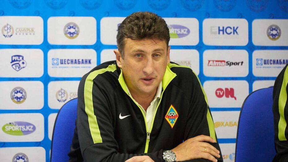 Главного тренера ФК "Ордабасы" Цхададзе второй раз за месяц дисквалифицировали за нецензурную брань