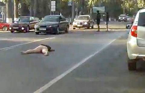 Cкриншот с видео очевидцев