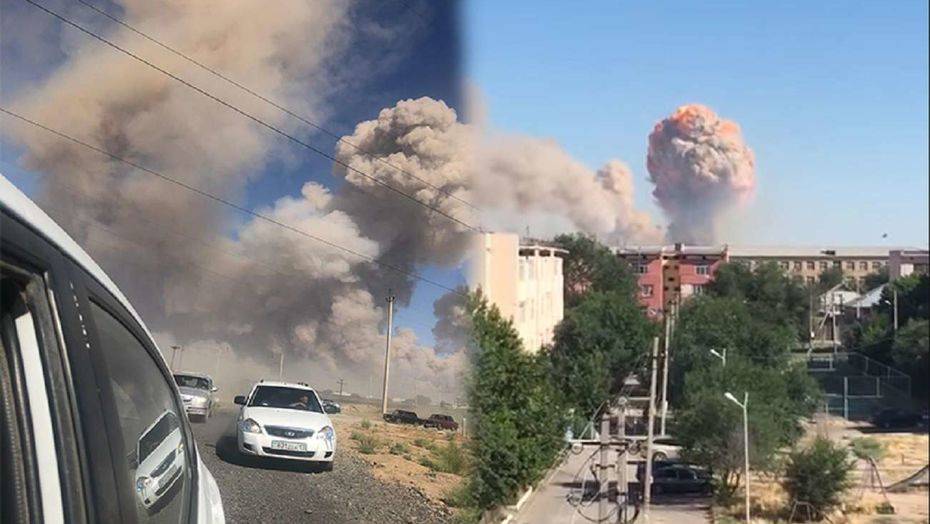 Арыстағы апат: Снарядтан тазарту жұмысы жүріп жатыр. Ұрлық істегендер ұсталды