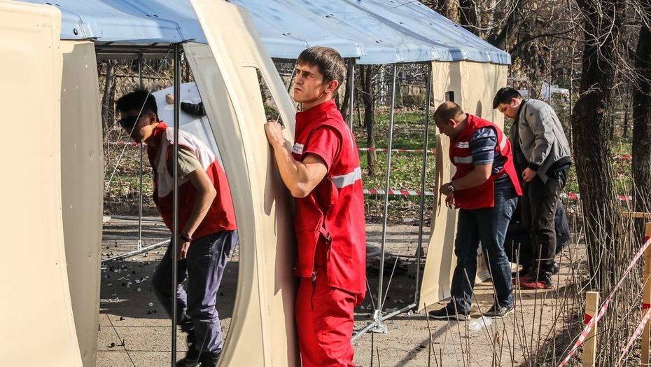 ООН подарила Казахстану дома от IKEA на случай ЧС. Репортаж Informburo.kz с места сборки