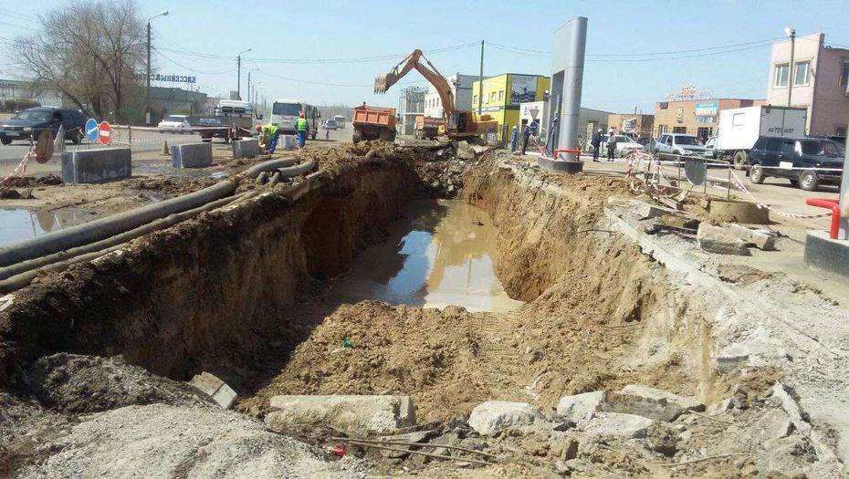 В Уральске восстановили водоснабжение после масштабной аварии на коллекторе