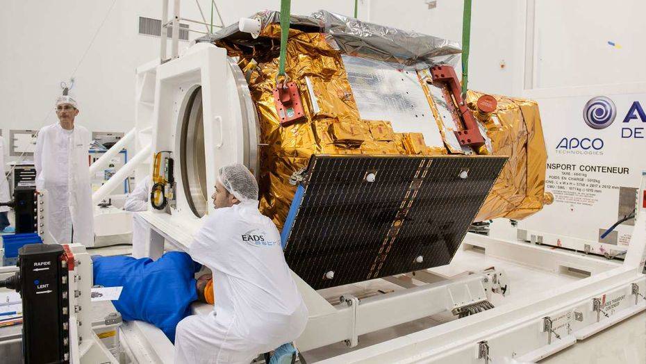 Фото ESA-CNES-ARIANESPACE Optique video du CSG