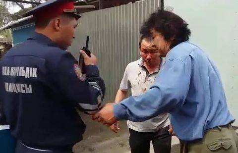 Кадр видео informburo.kz