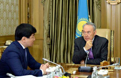 Байбек рассказал Назарбаеву, как борется с коррупцией, последствиями селя и ростом цен
