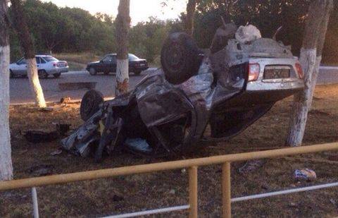 Фото очевидцев ДТП