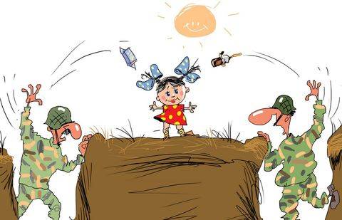 Рисунок Ибрагима Кубекова