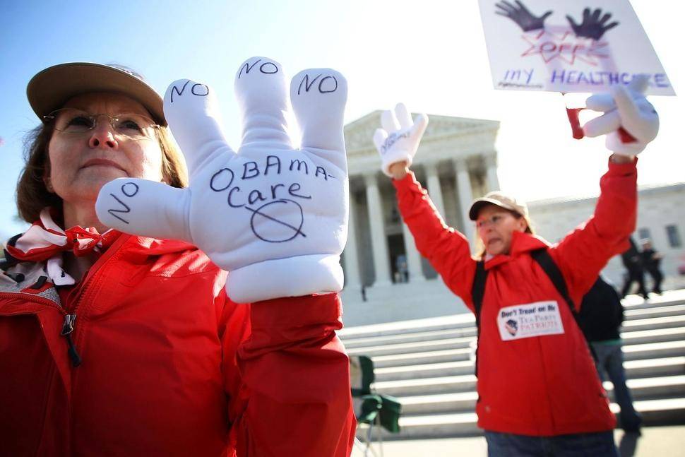 Американцы выступают против действующей системы здравоохранения Obamacare