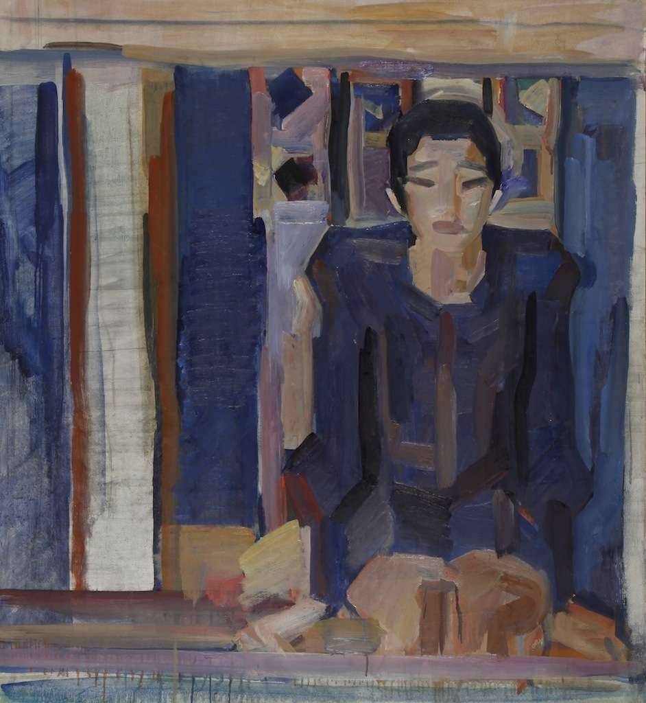 Картина Сабура Мамбеева "Девушка"