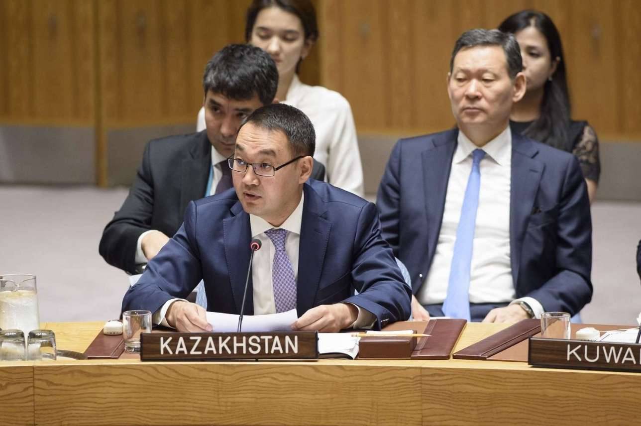 Сыртқы істер министрінің орынбасары Ержан Ашықбаев халықаралық мінберде